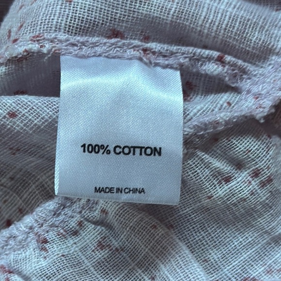 Sabo Skirt Puff Sleeve Top Medium Pink Floral Cottagecore Boho Prairie Ruffles - Picture 8 of 11